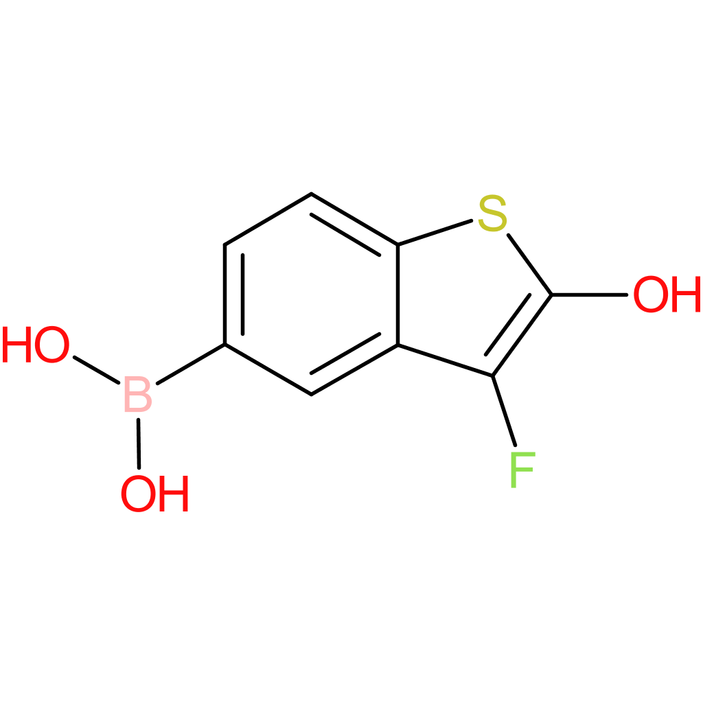 (3-fluoro-2-hydroxy-1-benzothiophen-5-yl)boronic acid