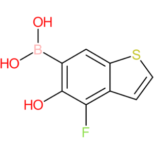(4-fluoro-5-hydroxy-1-benzothiophen-6-yl)boronic acid