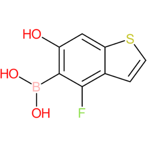 (4-fluoro-6-hydroxy-1-benzothiophen-5-yl)boronic acid