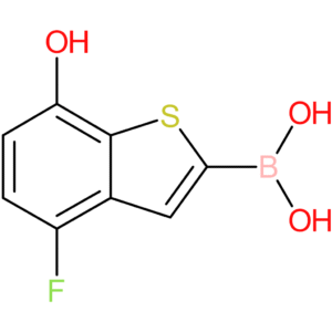 (4-fluoro-7-hydroxy-1-benzothiophen-2-yl)boronic acid