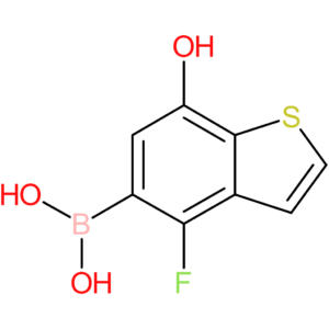 (4-fluoro-7-hydroxy-1-benzothiophen-5-yl)boronic acid
