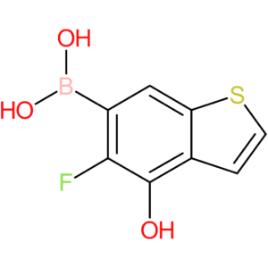 (5-fluoro-4-hydroxy-1-benzothiophen-6-yl)boronic acid