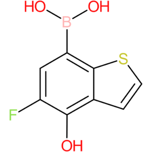 (5-fluoro-4-hydroxy-1-benzothiophen-7-yl)boronic acid