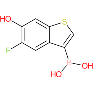 (5-fluoro-6-hydroxy-1-benzothiophen-3-yl)boronic acid