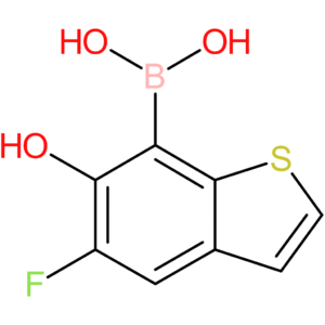 5-fluoro-6-hydroxybenzothiophene-7-boronic acid