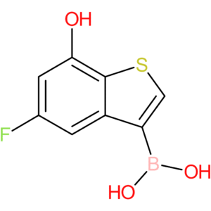 (5-fluoro-7-hydroxy-1-benzothiophen-3-yl)boronic acid