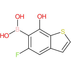 (5-fluoro-7-hydroxy-1-benzothiophen-6-yl)boronic acid