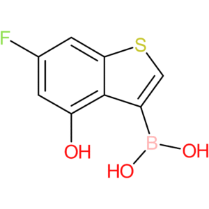 (6-fluoro-4-hydroxy-1-benzothiophen-3-yl)boronic acid
