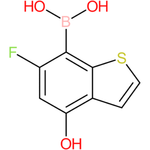 6-fluoro-4-hydroxybenzothiophene-7-boronic acid