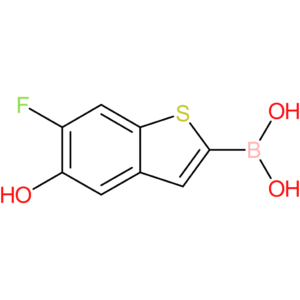 6-fluoro-5-hydroxybenzothiophene-2-boronic acid