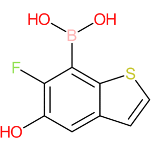 6-fluoro-5-hydroxybenzothiophene-7-boronic acid