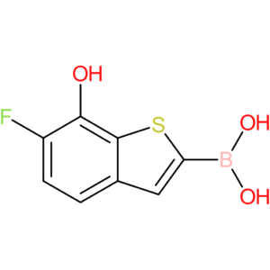 6-fluoro-7-hydroxybenzothiophene-2-boronic acid