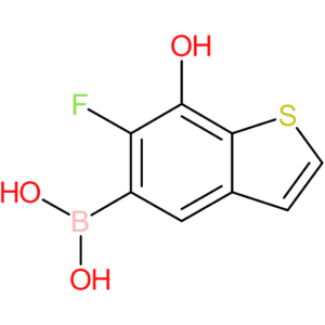 (6-fluoro-7-hydroxy-1-benzothiophen-5-yl)boronic acid