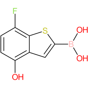 7-fluoro-4-hydroxybenzothiophene-2-boronic acid