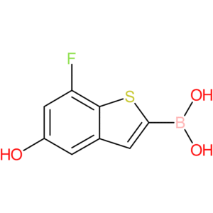 7-fluoro-5-hydroxybenzothiophene-2-boronic acid