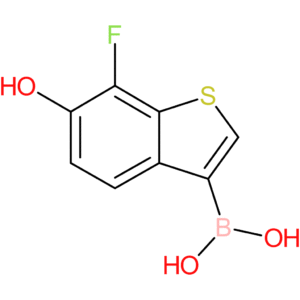7-fluoro-6-hydroxybenzothiophene-3-boronic acid