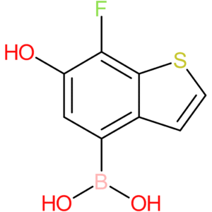 (7-fluoro-6-hydroxy-1-benzothiophen-4-yl)boronic acid