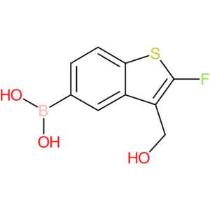2-fluoro-3-(hydroxymethyl)benzothiophene-5-boronic acid