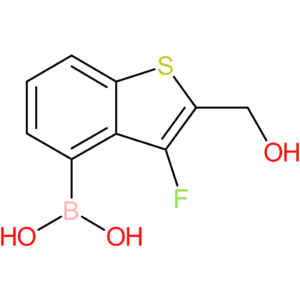 3-fluoro-2-(hydroxymethyl)benzothiophene-4-boronic acid