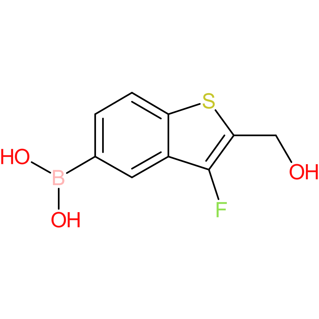 3-fluoro-2-(hydroxymethyl)benzothiophene-5-boronic acid