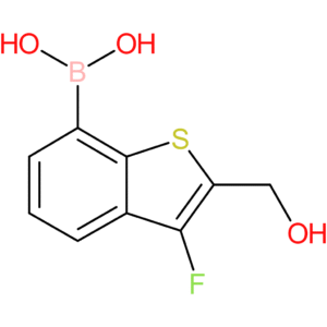 3-fluoro-2-(hydroxymethyl)benzothiophene-7-boronic acid