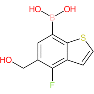 4-fluoro-5-(hydroxymethyl)benzothiophene-7-boronic acid