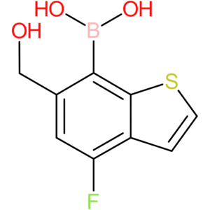 4-fluoro-6-(hydroxymethyl)benzothiophene-7-boronic acid