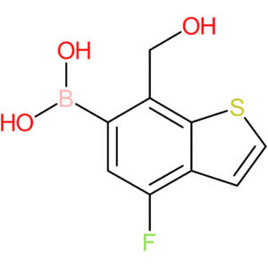 4-fluoro-7-(hydroxymethyl)benzothiophene-6-boronic acid