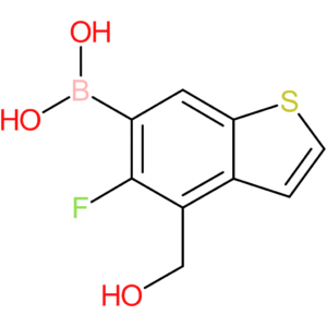 5-fluoro-4-(hydroxymethyl)benzothiophene-6-boronic acid