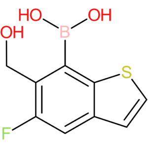 5-fluoro-6-(hydroxymethyl)benzothiophene-7-boronic acid