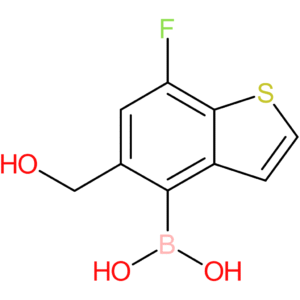 7-fluoro-5-(hydroxymethyl)benzothiophene-4-boronic acid