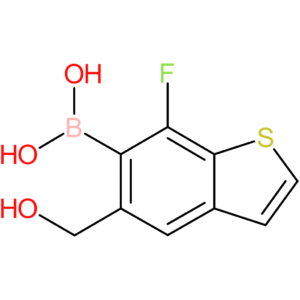 7-fluoro-5-(hydroxymethyl)benzothiophene-6-boronic acid