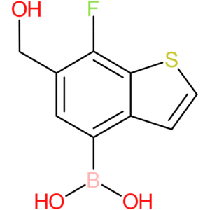 7-fluoro-6-(hydroxymethyl)benzothiophene-4-boronic acid