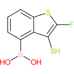 2-fluoro-3-mercaptobenzothiophene-4-boronic acid