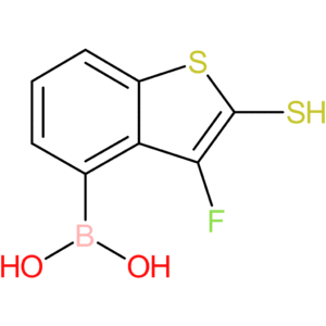 (3-fluoro-2-sulfanyl-1-benzothiophen-4-yl)boronic acid