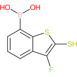 3-fluoro-2-mercaptobenzothiophene-7-boronic acid