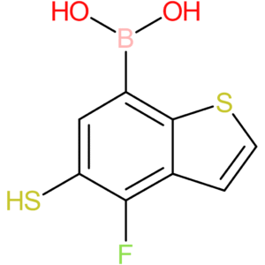 4-fluoro-5-mercaptobenzothiophene-7-boronic acid