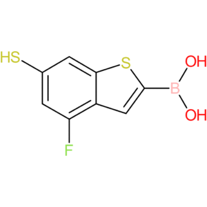 (4-fluoro-6-sulfanyl-1-benzothiophen-2-yl)boronic acid