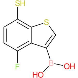 (4-fluoro-7-sulfanyl-1-benzothiophen-3-yl)boronic acid
