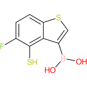 5-fluoro-4-mercaptobenzothiophene-3-boronic acid