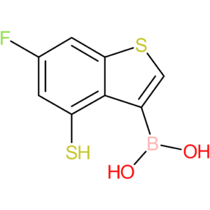 (6-fluoro-4-sulfanyl-1-benzothiophen-3-yl)boronic acid