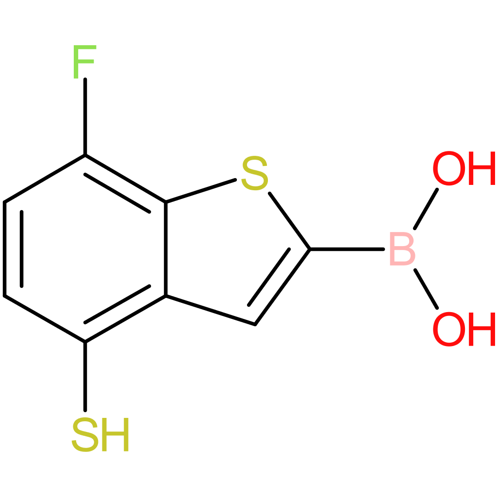 7-fluoro-4-mercaptobenzothiophene-2-boronic acid