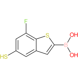 7-fluoro-5-mercaptobenzothiophene-2-boronic acid