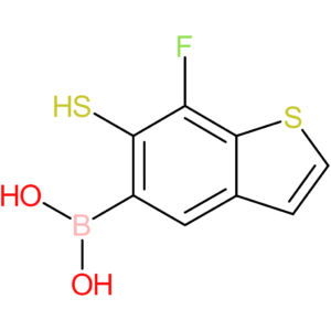 7-fluoro-6-mercaptobenzothiophene-5-boronic acid