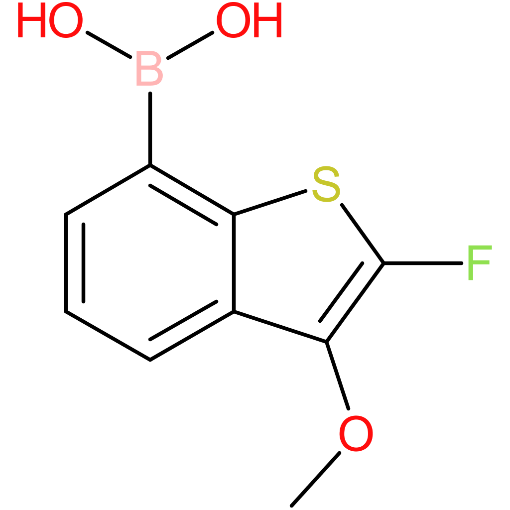 2-fluoro-3-methoxybenzothiophene-7-boronic acid