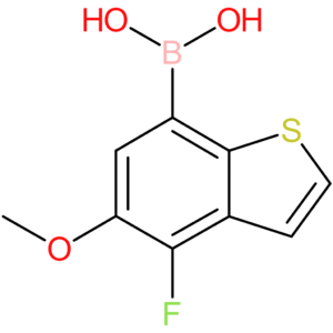 4-fluoro-5-methoxybenzothiophene-7-boronic acid
