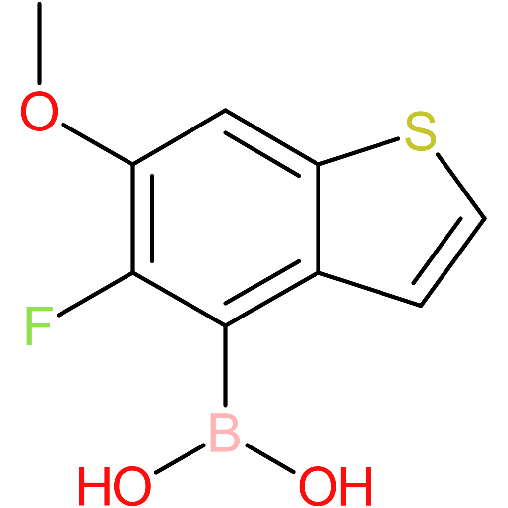 5-fluoro-6-methoxybenzothiophene-4-boronic acid