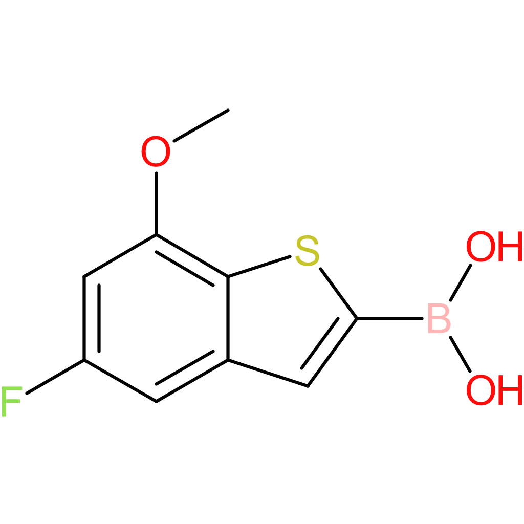 5-fluoro-7-methoxybenzothiophene-2-boronic acid