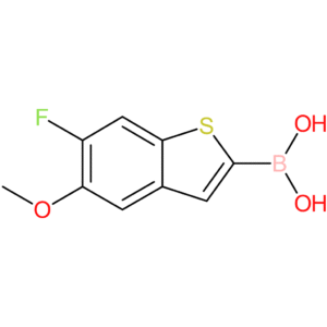 6-fluoro-5-methoxybenzothiophene-2-boronic acid