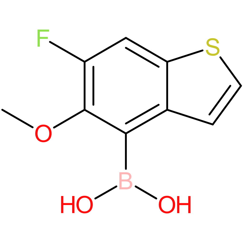 6-fluoro-5-methoxybenzothiophene-4-boronic acid